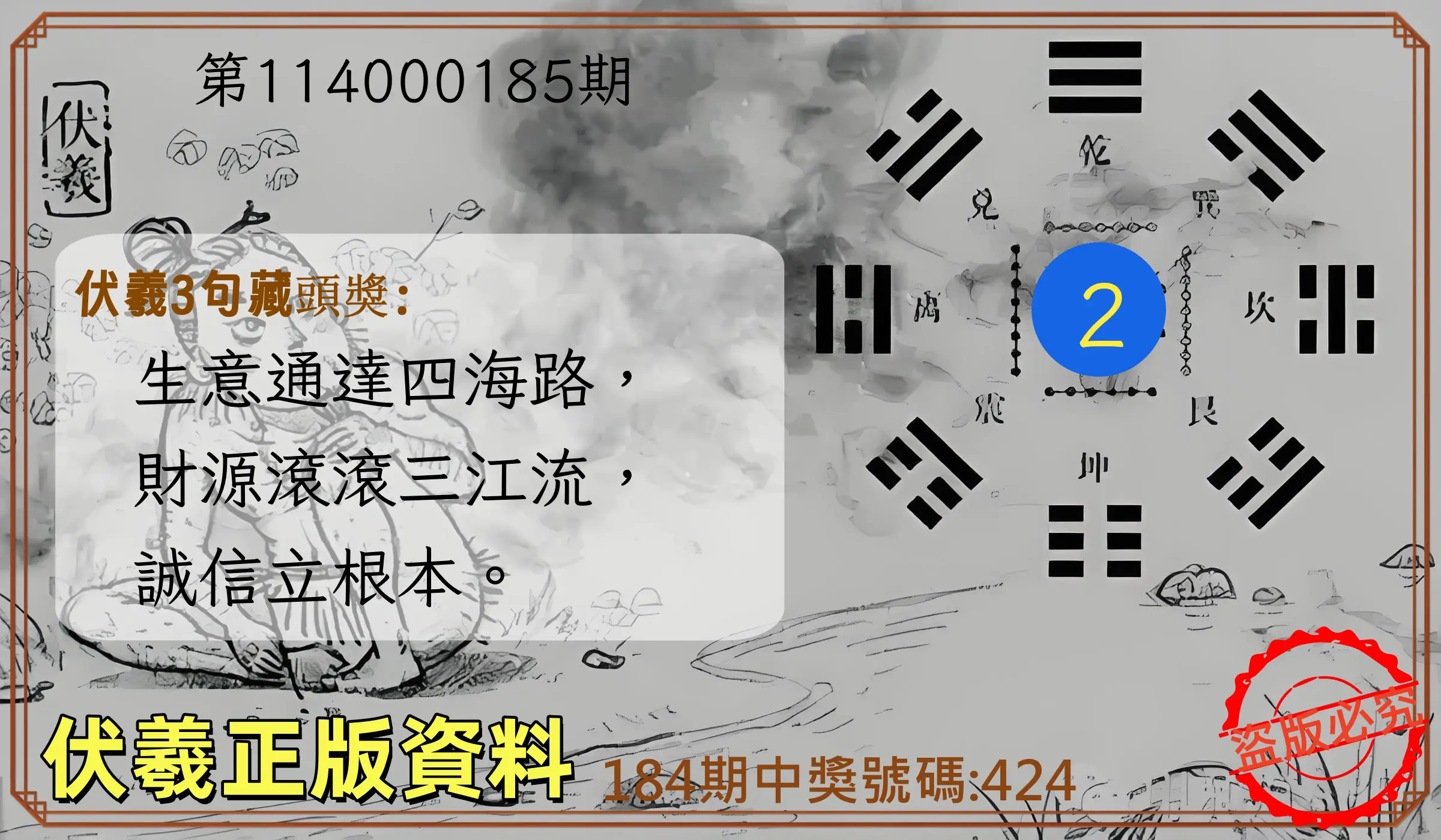 3星彩第114000185期(07/31)伏羲正版資料