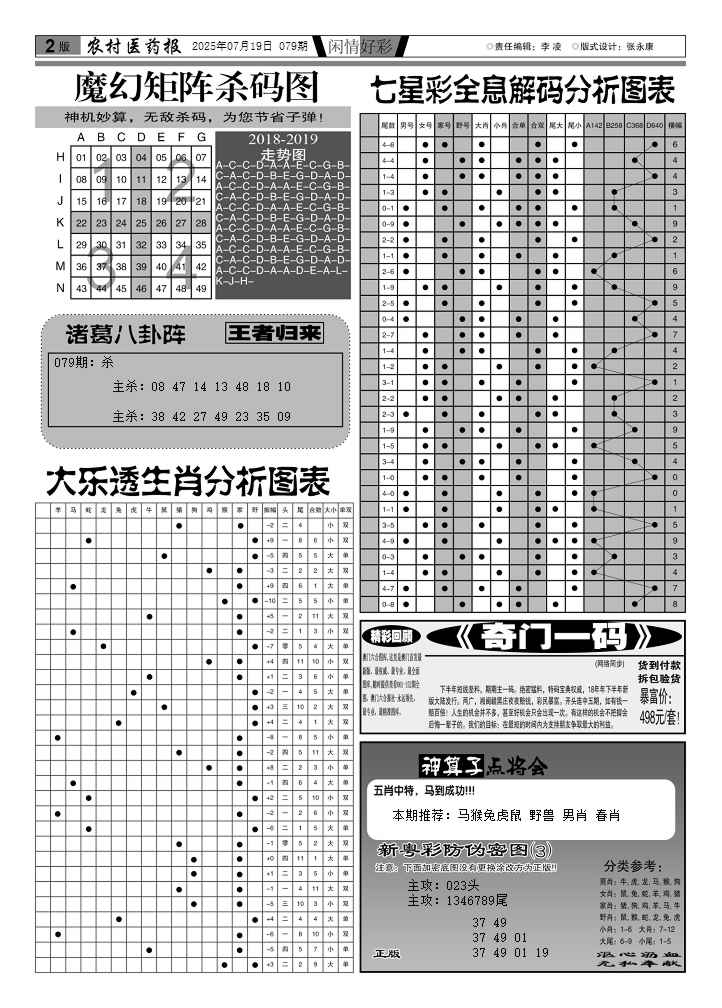 六合彩079期新粤彩(闲情好彩E)