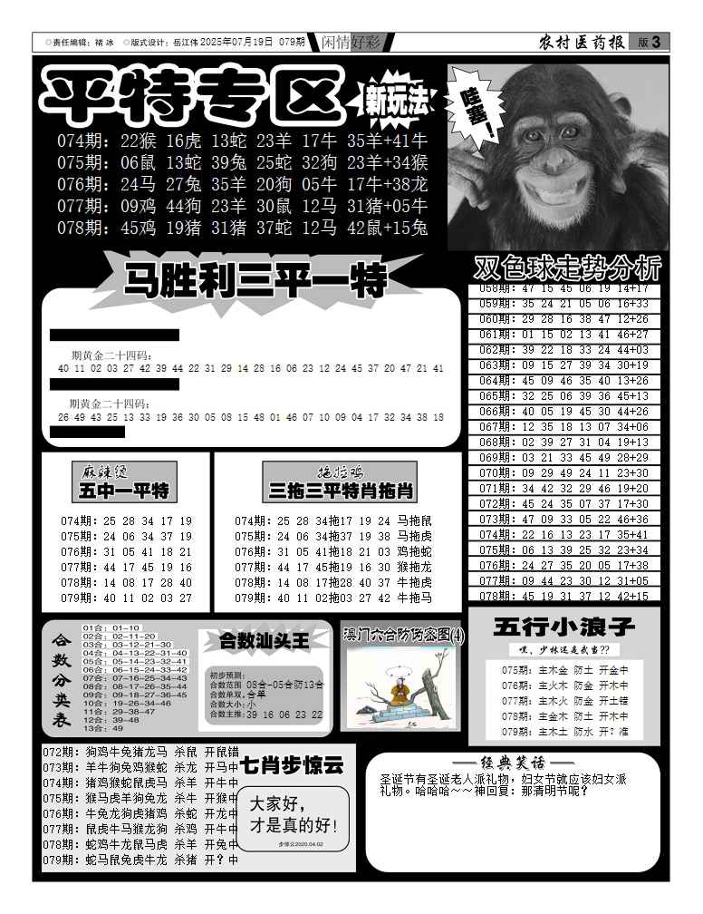 六合彩079期新粤彩(闲情好彩F)