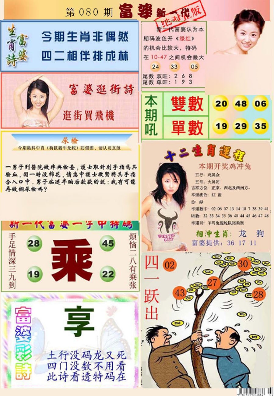 六合彩080期新一代富婆
